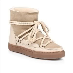 Brand new never worn Inuikki shearling boots/sneakers.